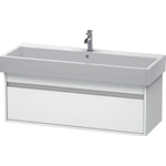Duravit Ketho Meuble sous-lavabo avec 1 tiroir 115x44x41cm pour Vero 045412 blanc 0280172