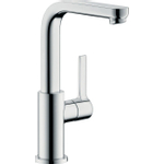Hansgrohe Metris S robinet de lavabo avec bec haut pivotant avec vidage clic chrome 0450783