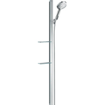 Hansgrohe Raindance Select S Unica E Ensemble de douche 150cm avec douchette Raindance Select S 120 3 jets avec porte-savon et flexible Isiflex B 160cm Chrome SW157207