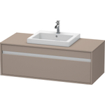 Duravit Ketho Meuble sous-lavabo 120x42.6x55cm basalte 0300568