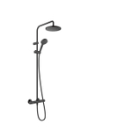 Hansgrohe Vernis Blend ensemble de douche pluie – douche de tête Ø 20.5 cm – barre de douche – noir mat SW647136