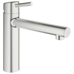 Grohe Concetto Keukenkraan - Brushed Supersteel (RVS) 0442191