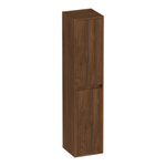 BRAUER Adore Wavy hoge kast - 160x35x35cm - 2 deuren - links- of rechtsdraaiend - greeploos - Forest Cacao SW1208833