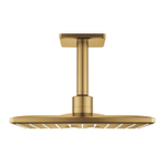 GROHE Rainshower SmartActive 310 Cube Douche de tête - 31x31cm - 2 types de jets - bras de plafond 14,2cm - cool sunrise brossé SW484574