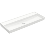 Villeroy & Boch Collaro meubelwastafel 120x47cm zonder overloop zonder kraangaten wit SW358348