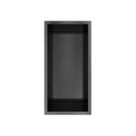 Hotbath &MORE Inbouwbox of inbouwnis - 30x15x10 - Geborsteld zwart PVD SW1246537