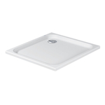 Duravit D-code Douchebak - 90x90x8.5cm vierkant acryl - wit 0295836