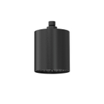 Hotbath Cobber Beam velvet - hoofddouche met plafondbevestiging - PVD - geborsteld zwart SW1246802