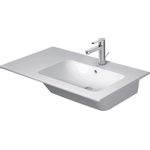 Duravit Me by starck lavabo-meuble avec 1 trou de robinetterie 83 x 49 cm blanc SW228009