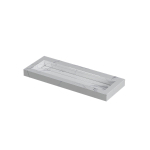 INK Pitch lavabo - 120x45x9cm - 1 vasque - 0 trous de robinet - bonde céramique Statuario brillant SW693406