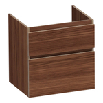 BRAUER Advance Meuble sous vasque 60x45.5x60cm 2 tiroirs Natural Walnut SW523192