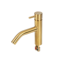 Differnz robinet mitigé pour eau froide et eau chaude - or incurvé SW705258