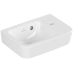 Villeroy & Boch O.novo lave-mains 36x25cm - 1 trou de robinet à gauche sans trop-plein blanc SW448501