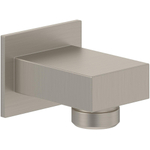 Villeroy & Boch Universal Showers WandaansluitBocht - voor wandmontage Hoekig - Brushed Nickel (rvs) SW995547