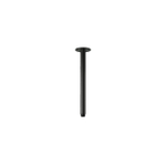 Hotbath Ace Tube de plafond - 30cm - ronde - noir brossé PVD SW1117714
