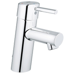 Grohe Concetto Waterbesparende Wastafelkraan - met inzinkbare ketting - 28mm ES cartouche - chroom 0436340