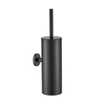 Plieger Vigo ensemble brosse WC modèle mural noir mat SW358979