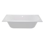 Zeza Oval Ligbad - 170x70cm - acryl - duo - glans wit SW1015082