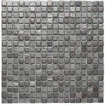 Dune Ceramic Mosaics Mozaiektegel 30x30cm Zoe 8mm Mat/glans Grijs - per stuk SW798679
