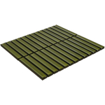 La mosaïque Mosaic Factory Sevilla - carreau mosaïque - 29,6x29,9cm - carrelage mural - Rectangulaire - Porcelaine Vert Brillant SW397943