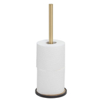 Tiger Tune Porte-rouleau de réserve autoportant Laiton brossé / Noir 12,6x35,6x12,6cm SW296104