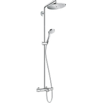 Hansgrohe Croma Select S 280 Showerpipe avec robinet de baignoire thermostatique chromé SW73191