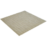 La Mosaic Factory Amsterdam carreau mosaïque - 32,2x32,2cm - carrelage mural et de sol - Carré - Verre Gris Clair Mat SW62086