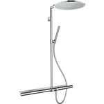 Axor 800 ShowerSolutions opbouw regendoucheset – thermostatisch – Ø35 cm hoofddouche – 2-standen staafhanddouche – chroom SW157225