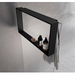 Novellini Frame Étagère murale 60x8,5x40 cm Noir mat SW452954