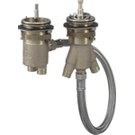 Hansgrohe Universeel corps encastré pour robinet thermostatique de bord de baignoire 2 trous 0458716