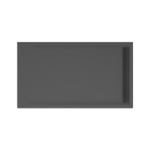 Xenz easy-tray sol de douche 140x80x5cm rectangle acrylique ébène SW379221