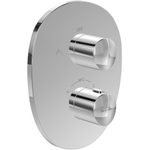 Villeroy & Boch Antao Inbouwthermostaat - met tweeweg stopkraan - hoogglans chroom SW974277