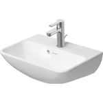 Duravit Me by starck Lave-mains - 45x15.5x32cm - sans trou de robinet - avec trop-plein - blanc SW358224