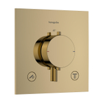 Hansgrohe Ecostat Comfort E mitigeur thermostatique encastré 2 fonctions finition or poli optic SW1388231