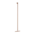 Fortifura Galeria Raclette de sol - 125cm - incl. support - brossé cuivre SW1482345