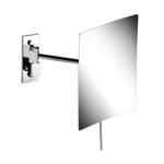 Geesa Mirror Miroir de rasage 1 bras grossissant 3x 150x225 mm Chrome 0653443
