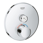 GROHE Smartcontrol Partie de finition pour robinet de douche encastrable rond chrome SW104933