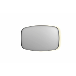 INK SP30 miroir – 140 x 80 cm – LED indirecte tout autour – chauffage de miroir – Metal black brossé (anthracite) SW955821