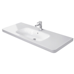 Duravit Durastyle lavabo 120x48cm 1 trou de robinet avec trop-plein blanc SW54153