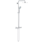 Grohe Euphoria System 210 opbouw regendoucheset – thermostatisch – Ø21 cm hoofddouche – 45 cm draaibare douchearm – chroom 0436201