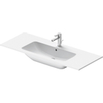 Duravit ME by Starck lavabo-meuble 123x49cm avec 1 trou de robinet avec trop-plein avec WonderGliss blanc SW84173