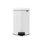 Brabantia NewIcon Pedaalemmer - 20 liter - metalen binnenemmer - wit SW1117479