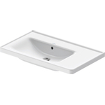 Duravit D-Neo lavabo avec WonderGliss 80x48x17cm 1 trou de robinet rectangulaire Céramique Blanc SW640407