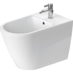 Duravit D-neo Staand bidet - 65x37x40cm - met overloop - wit SW640504