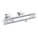 GROHE Vitalio Joy handdoucheset - 60cm glijstang - ronde handdouche - 3 straalsoorten - thermostaatkraan - chroom SW1576560