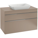 Villeroy & Boch Venticello vasque à poser semi-encastrée - sans trou de robinet 55x36cm - avec trop-plein blanc 1025158