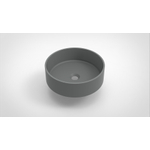 Arcqua Case Vasque à poser Rond 40x40cm Gris mat SW767314