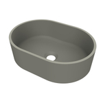 Arcqua Case waskom ovaal 40x28 mat beton SW1080037