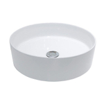 Wiesbaden Link waskom rond 40 x 12 cm keramiek mat wit SW519663