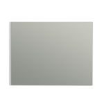 BRAUER Alu Miroir 90x65x2.5cm rectangulaire sans éclairage aluminium SW2193